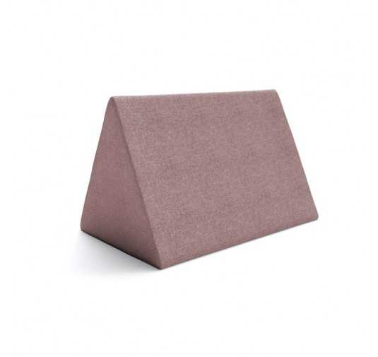 Coussin triangulaire pour canapé modulaire pour enfants, rose