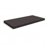 Matelas pliant 160x80x8 cm pour canapé modulaire pour enfants, anthracite