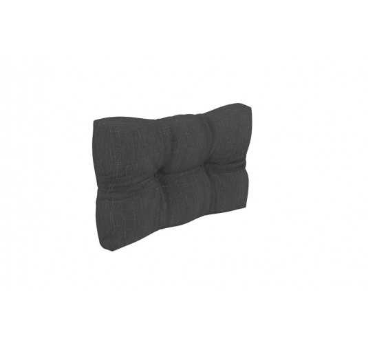 Coussin de Latéral Matelassé pour Palettes 60x40x12 Anthracite