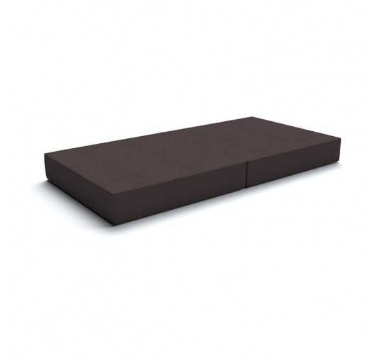 Matelas pliant 160x80x15 cm pour canapé modulaire pour enfants, anthracite