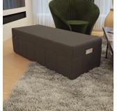 Housse de matelas pliable 160x195x15 cm, Anthracite