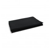 Housse de matelas pliable 80x195x15 cm, Noir