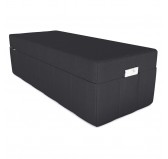 Housse de matelas pliable 160x195x15 cm, Noir