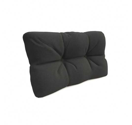 Coussin de Latéral Matelassé pour Palettes 60x40x12 Anthracite