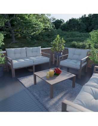 Coussin de Siège de Chaise de Jardin Beige 70x70