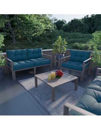 Coussin de Siège de Chaise de Jardin Vert Foncé 60x60
