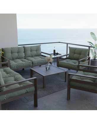 Coussin de Siège de Chaise de Jardin, Vert 70x70