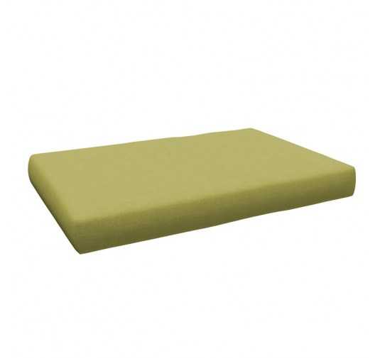 Coussin de Siège pour Palette, 120x80x15 cm, Vert Lime