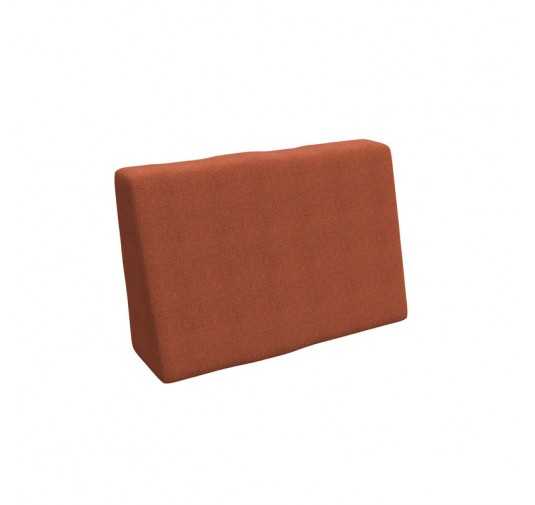 Coussin de Latéral pour Palette, 60x40x20/10 cm, Orange