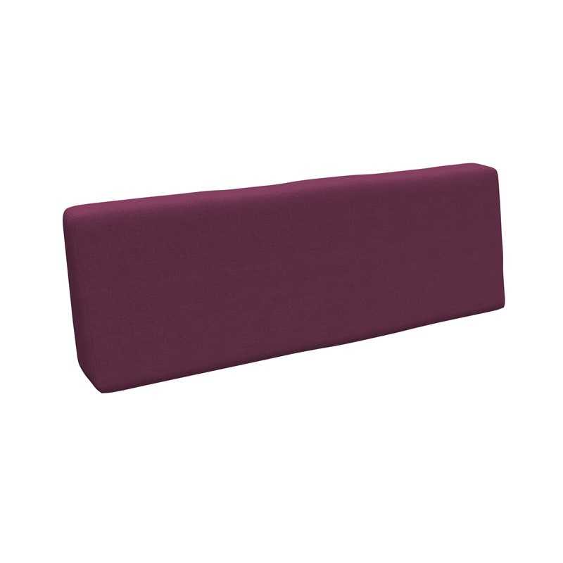 Coussin de Dossier pour Palette, 120x40x20/10 cm, Violet