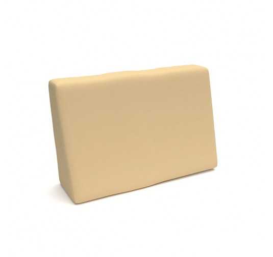 Coussin de Latéral pour Palettes Imperméable 60x40x20/10 Beige