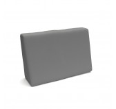 Coussin de Latéral pour Palettes Imperméable 60x40x20/10 Gris