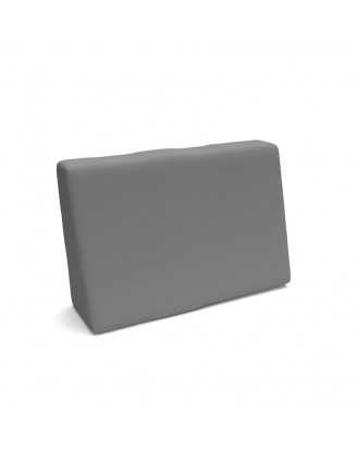 Coussin de Latéral pour Palettes Imperméable 60x40x20/10 Gris