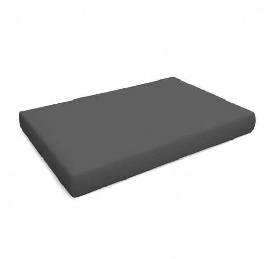 Coussin de Siège pour Palettes Imperméable 120x80x15 Anthracite