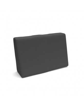 Coussin de Latéral pour Palettes Imperméable 60x40x20/10 Anthracite