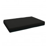 Coussin de Siège pour Palettes 120x80x15 Noir