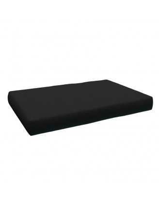 Coussin de Siège pour Palettes 120x80x15 Noir