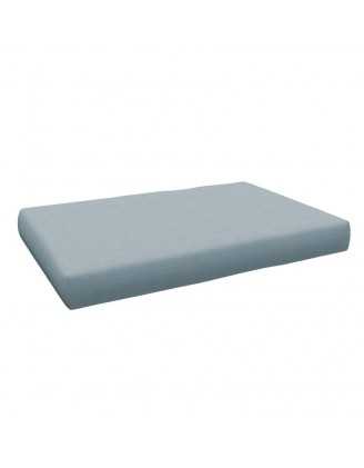 Coussin de Siège pour Palettes 120x80x15 Bleu