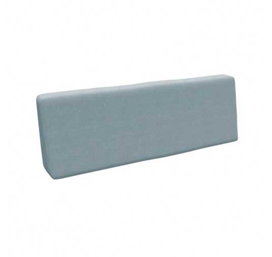 Coussin de Dossier pour Palettes 120x40x20/10 Bleu