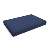 Coussin de Siège pour Palettes 120x80x15 Bleu Foncé