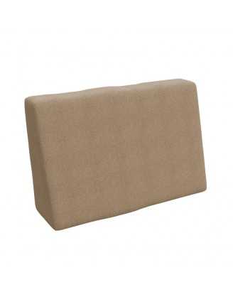 Housse pour coussin latéral de palette, 60×40 cm, beige
