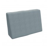 Housse pour coussin latéral de palette, 60×40 cm, bleu