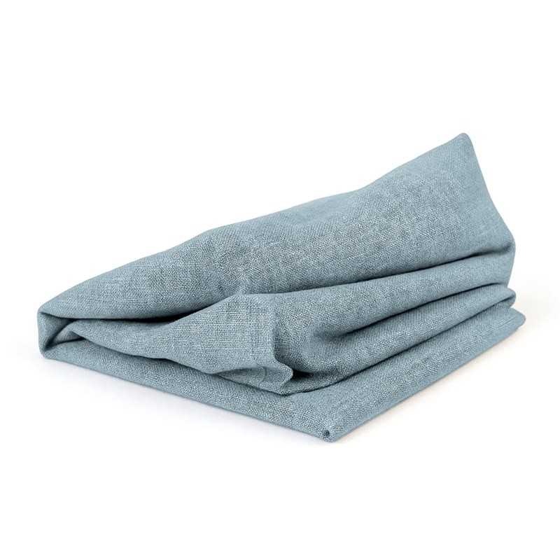 Set de 2 housses coussins : 120×80 + 120×40 bleu