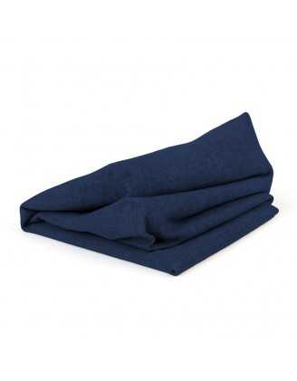 Set de 2 housses pour coussins de palette : 1× 120×80 cm + 1× 120×40 cm, bleu foncé