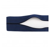 Set de 2 housses pour coussins de palette : 1× 120×80 cm + 1× 120×40 cm, bleu foncé