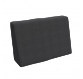 Housse pour coussin latéral de palette, 60×40 cm, anthracite