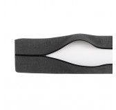 Housse pour dossier de palette, 120×40 cm, anthracite