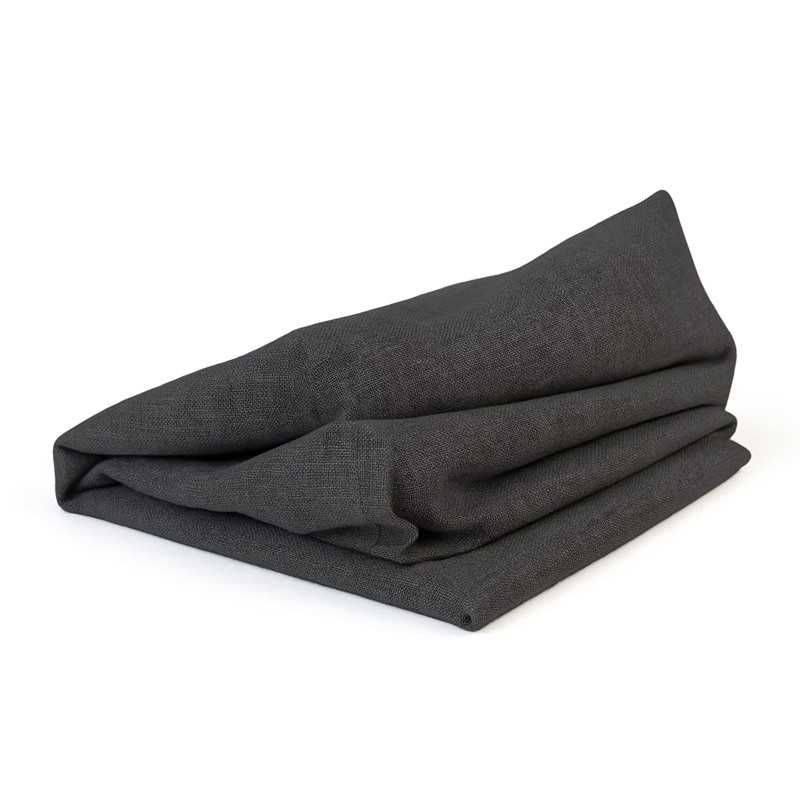 Set de 2 housses coussins : 120×80 + 120×40 anthracite