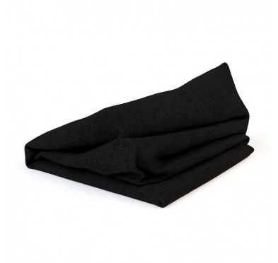 Set de 2 housses pour coussins de palette : 1× 120×80 cm + 1× 120×40 cm, noir