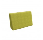 Housse pour coussin latéral de palette, 60×40 cm, vert lime