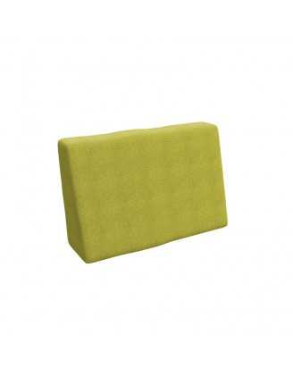 Housse pour coussin latéral de palette, 60×40 cm, vert lime