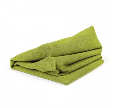 Set de 2 housses pour coussins de palette : 1× 120×80 cm + 1× 120×40 cm, vert lime