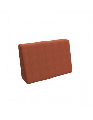 Housse pour coussin latéral de palette, 60×40 cm, orange