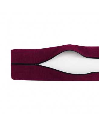 Housse pour coussin latéral de palette, 60×40 cm, violet