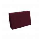 Housse pour coussin latéral de palette, 60×40 cm, violet