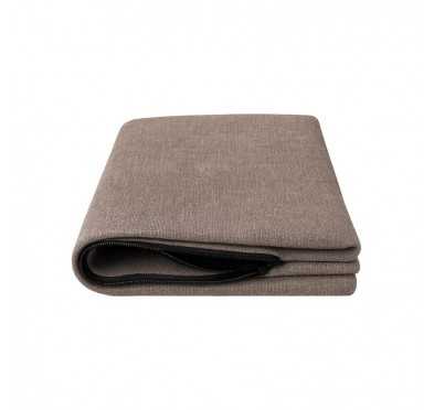 Housse pour coussin décoratif de palette, 40×40 cm, beige