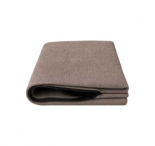 Housse pour coussin décoratif de palette, 40×40 cm, beige