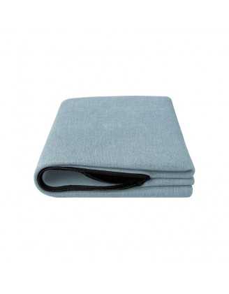 Housse pour coussin décoratif de palette, 40×40 cm, bleu