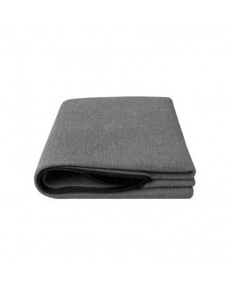 Housse pour coussin décoratif de palette, 40×40 cm, gris