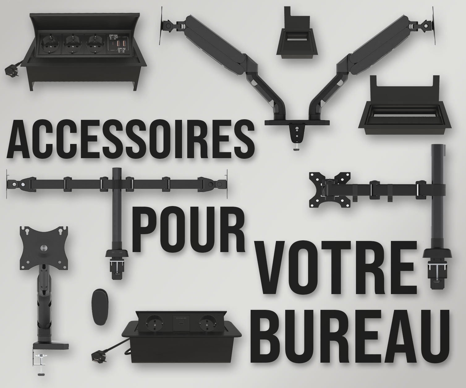 Organisation de l'espace de travail – accessoires pratiques pour votre bureau